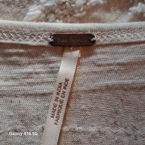 FREE PEOPLE Women's Multicolor Patterned Top - Picture 7 of 7